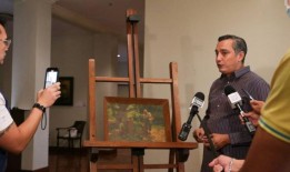 盗窃案嫌疑人被捕后，国立博物馆收到了印度国家调查局的被盗画作