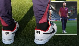 在欧洲杯半决赛前，加雷斯·索斯盖特用他的鞋子向英格兰传递了信息